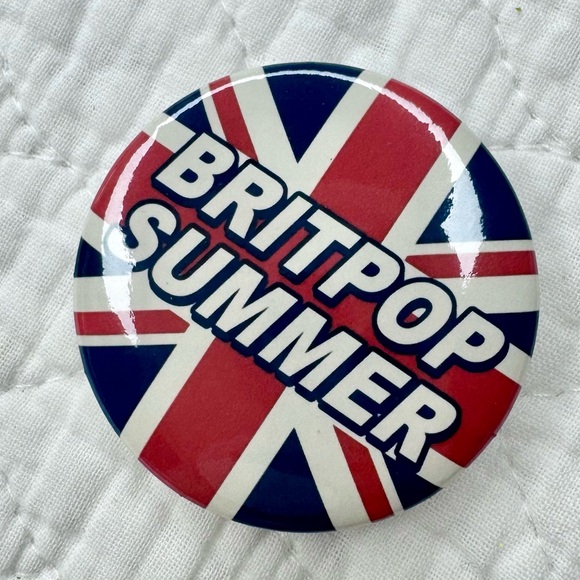 British Rock Buttons! Punk Rock Union Jack Flag -Set of 4 - Picture 10 of 11